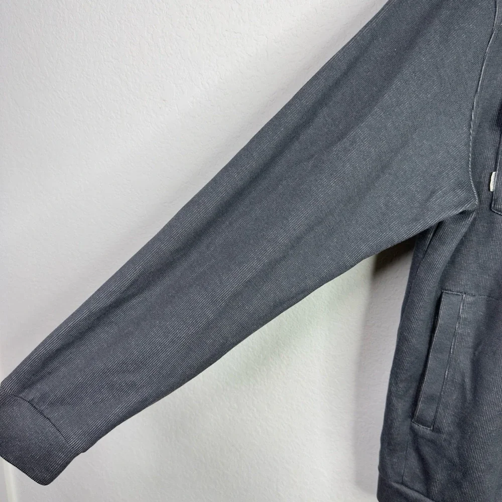 Linksoul Jacket Mens L Gray Zip Basic Preppy Utility Athleisure Minimalist Urban
